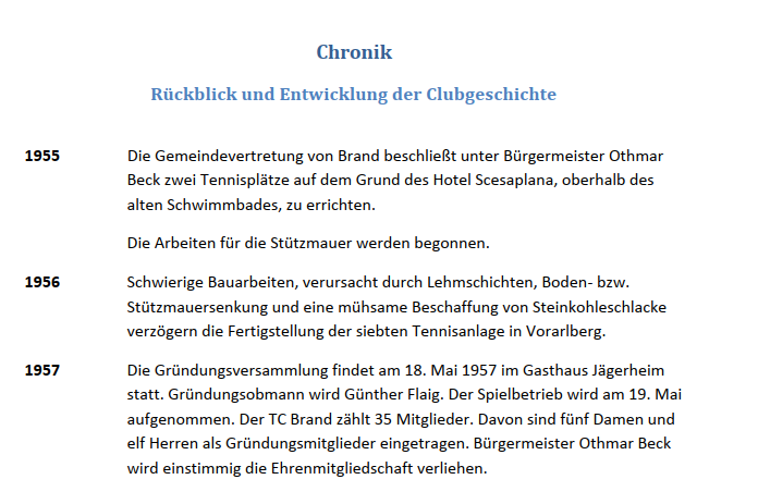 Chronik